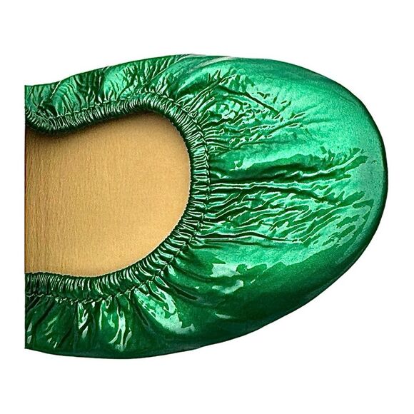 Tieks Emerald Green Ballet Flats by Gavrieli Size 7 Leather – In Hand Ships Now - Picture 7 of 11